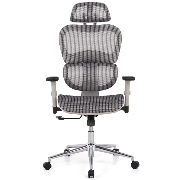 Elite Mesh Fabric Ergonomic Office Chair, Grey by Furniture