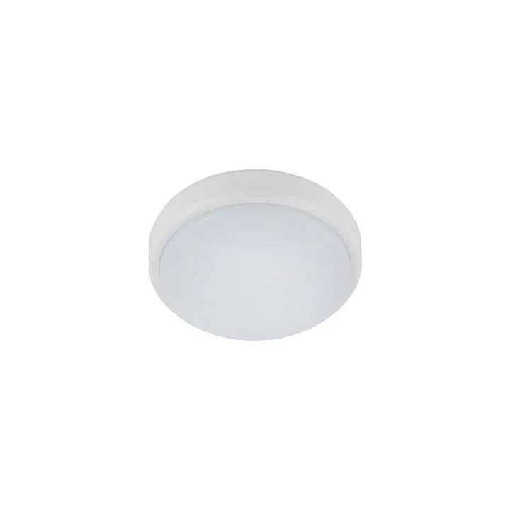 Burleigh IP54 Exterior LED Bunker Light, 12W, CCT, White, Round by Eglo ...