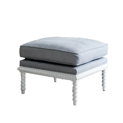 Bobbin Linen And Oak Ottoman White Duck Egg By Style My Home Style Bobbin Linen And Oak Ottoman White Duck Egg By Style My Home Style