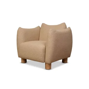 Monte Boucle Occasional Chair - Camel - Mocka by Mocka., a Chairs for sale on Style Sourcebook