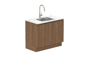 All Door 1050 Floor Cabinet - Notatio Walnut by ADP, a Laundry for sale on Style Sourcebook